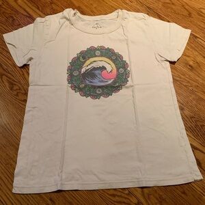 PsLa White Tee Shirt with Design Size Small